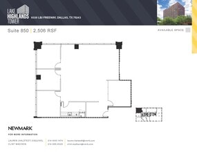 9330 Lyndon B Johnson Fwy, Dallas, TX à vendre Plan d’étage- Image 1 de 1