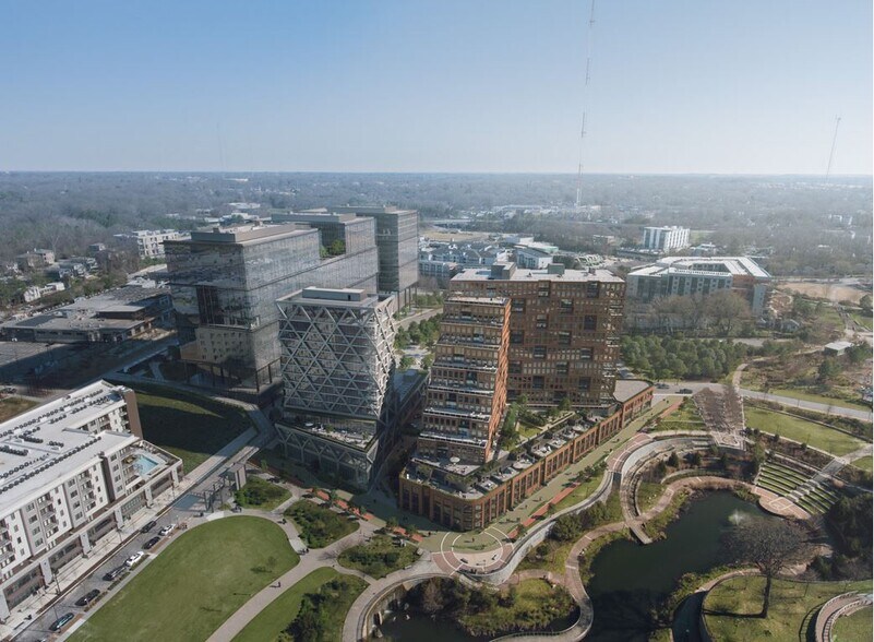 405 N Angier Ave NE, Atlanta, GA à louer - Aérien - Image 2 de 5