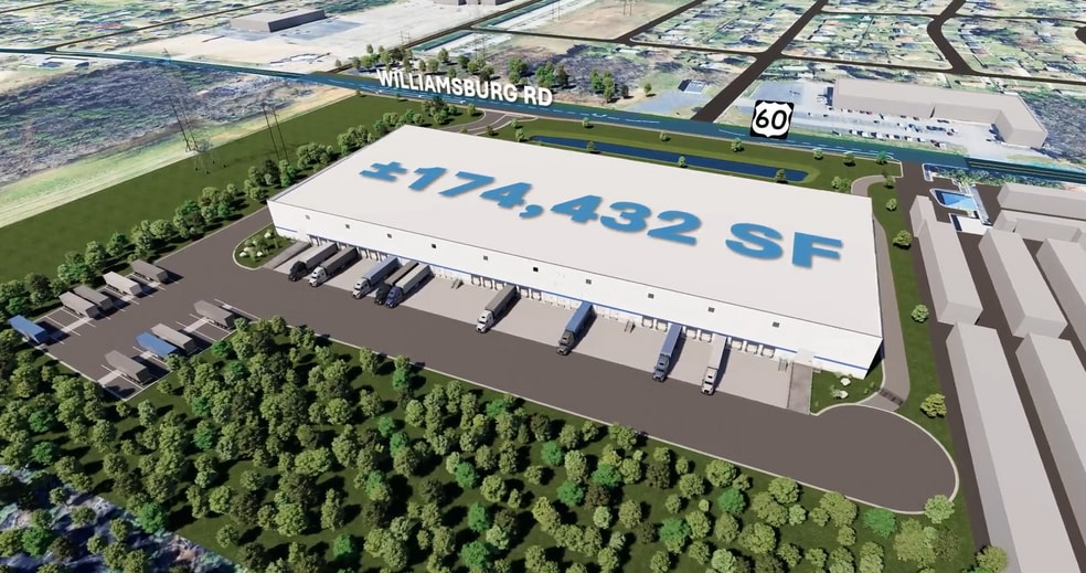 3701 Williamsburg Rd, Richmond, VA for lease - Aerial - Image 2 of 8