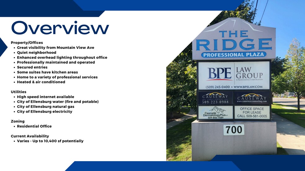 700 E Mountain View Ave, Ellensburg, WA à louer - Photo du bâtiment - Image 2 de 10