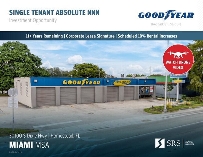 Plus de détails pour 30100 S Dixie Hwy, Homestead, FL - Commerce de détail à vendre