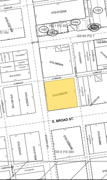 180 E Broad St, Columbus, OH à vendre - Plan cadastral - Image 2 de 24