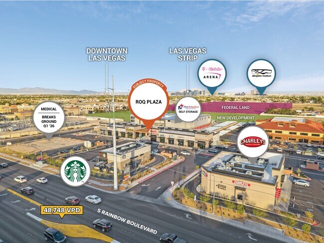 Plus de détails pour 5840 S Rainbow Blvd, Las Vegas, NV - Commerce de détail à louer