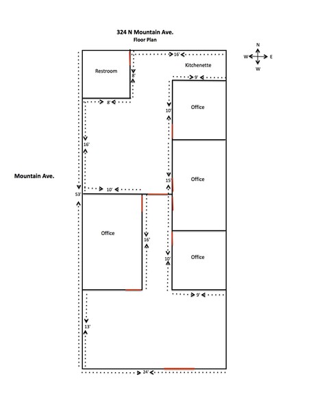 300-324 N Mountain Ave, Upland, CA for lease - Building Photo - Image 3 of 5