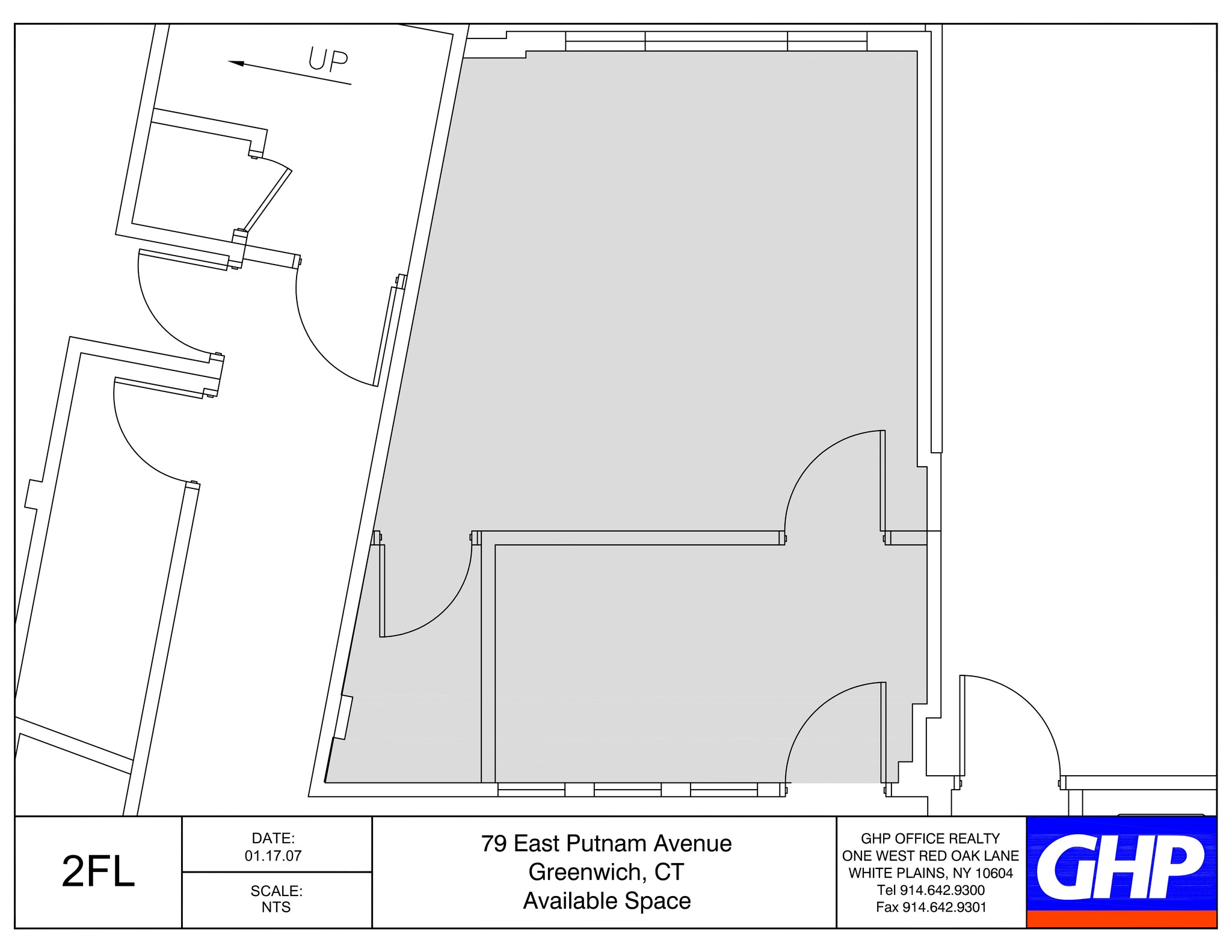 79 E Putnam Ave, Greenwich, CT à louer Plan de site- Image 1 de 1