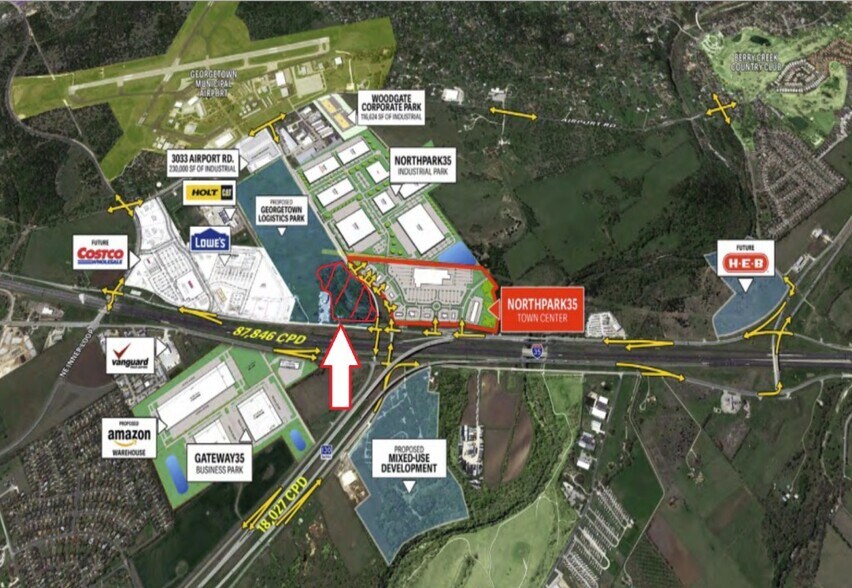 2601 N Interstate 35, Georgetown, TX à vendre - Aérien - Image 3 de 18