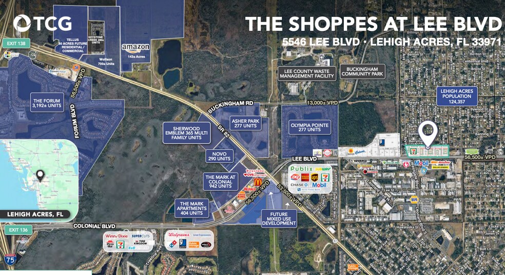 5546 Lee Blvd, Lehigh Acres, FL à louer - Photo du bâtiment - Image 3 de 3