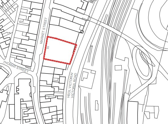 55 Market St, Holyhead for sale - Site Plan - Image 3 of 3