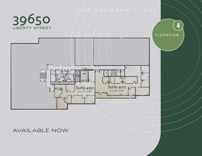 39650 Liberty St, Fremont, CA à louer Plan d’étage- Image 1 de 1