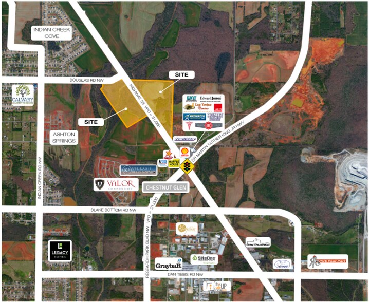 0 Hwy 53, Huntsville, AL à vendre - Photo du bâtiment - Image 1 de 2