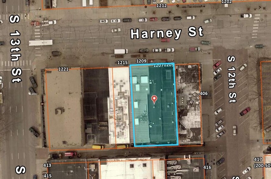 1209 Harney St, Omaha, NE for sale - Plat Map - Image 2 of 35