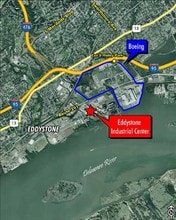 1001 Industrial Hwy, Eddystone, PA - Aerial map view