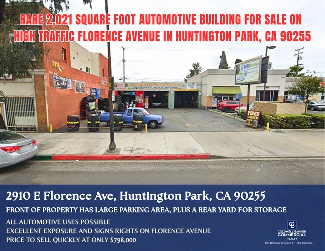Plus de détails pour 2910 E Florence Ave, Huntington Park, CA - Commerce de détail à vendre