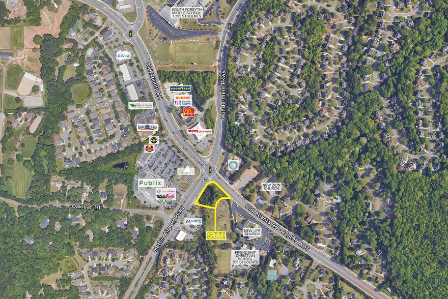 Old Atlanta Rd & Mathis Airport Blvd rd, Cumming, GA à louer - Photo du bâtiment - Image 2 de 2