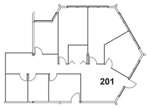 8825 Aero Dr, San Diego, CA à louer Plan d’étage- Image 1 de 2