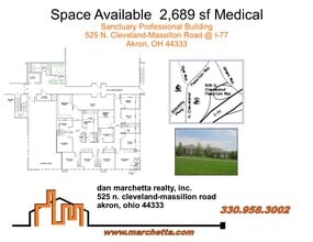 525 N Cleveland-Massillon Rd, Akron, OH for lease Floor Plan- Image 1 of 1