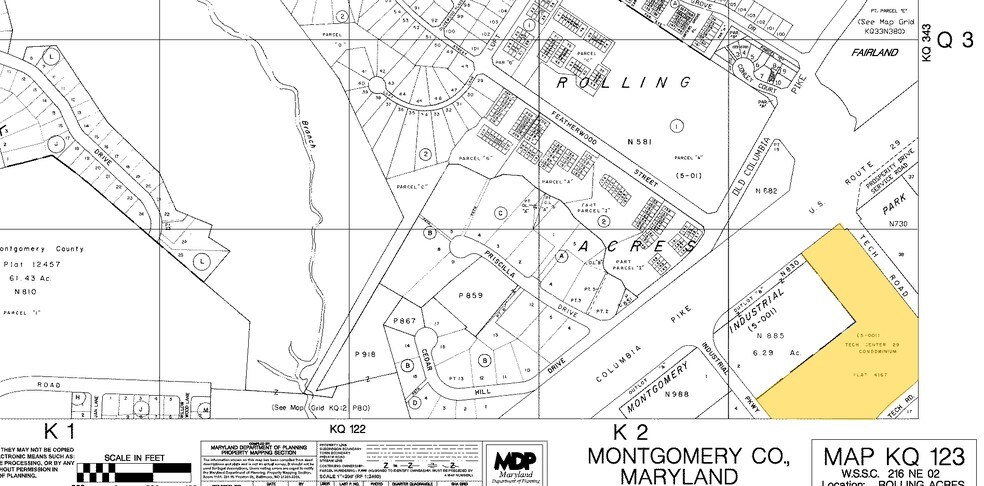 12200 Tech Rd, Silver Spring, MD à louer - Plan cadastral - Image 3 de 28