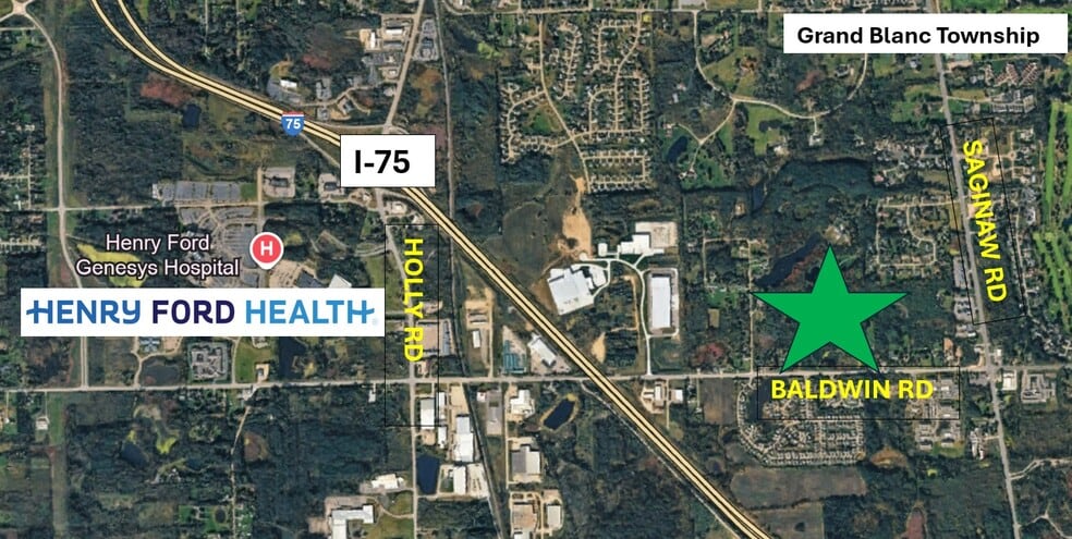 5043 Baldwin Rd, Holly, MI for sale - Primary Photo - Image 1 of 2