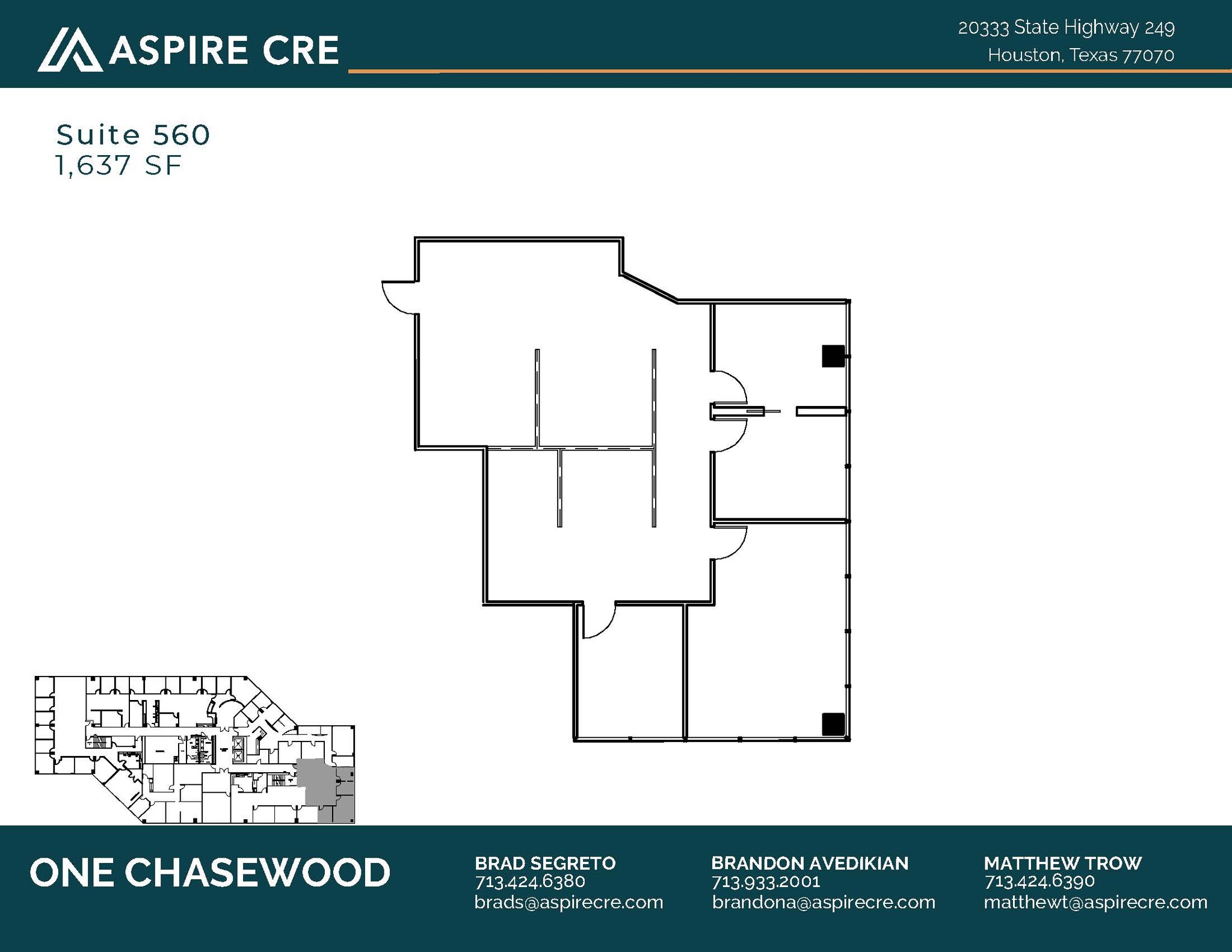20333 State Highway 249, Houston, TX for lease Interior Photo- Image 1 of 1