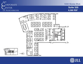 1033 Skokie Blvd, Northbrook, IL for lease Floor Plan- Image 2 of 9