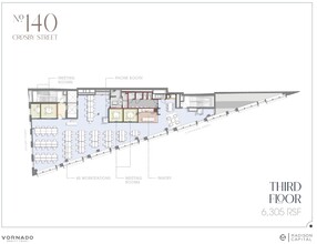 140 Crosby St, New York, NY à louer Plan d  tage- Image 1 de 5