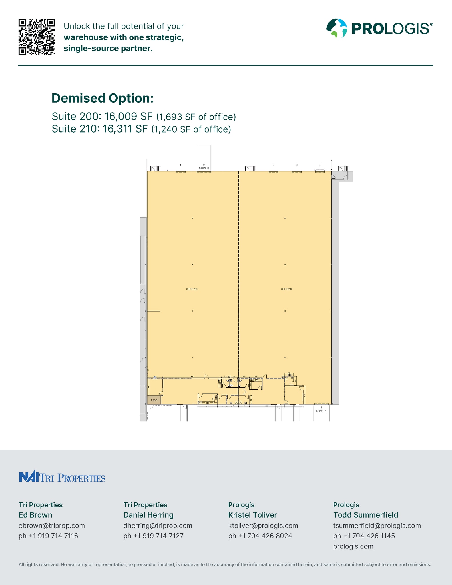 1000 Parliament Ct, Durham, NC à louer Plan de site- Image 1 de 2