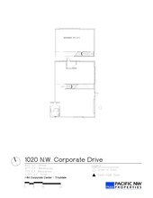 1020-1080 NW Corporate Dr, Troutdale, OR à louer Plan de site- Image 1 de 1