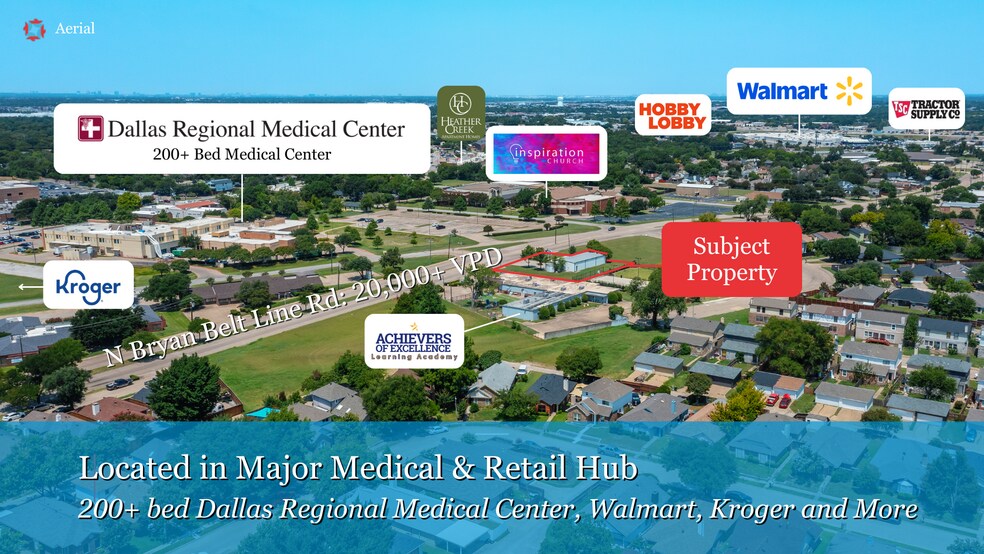1100 N Bryan Belt Line Rd, Mesquite, TX à vendre - Photo du bâtiment - Image 2 de 5