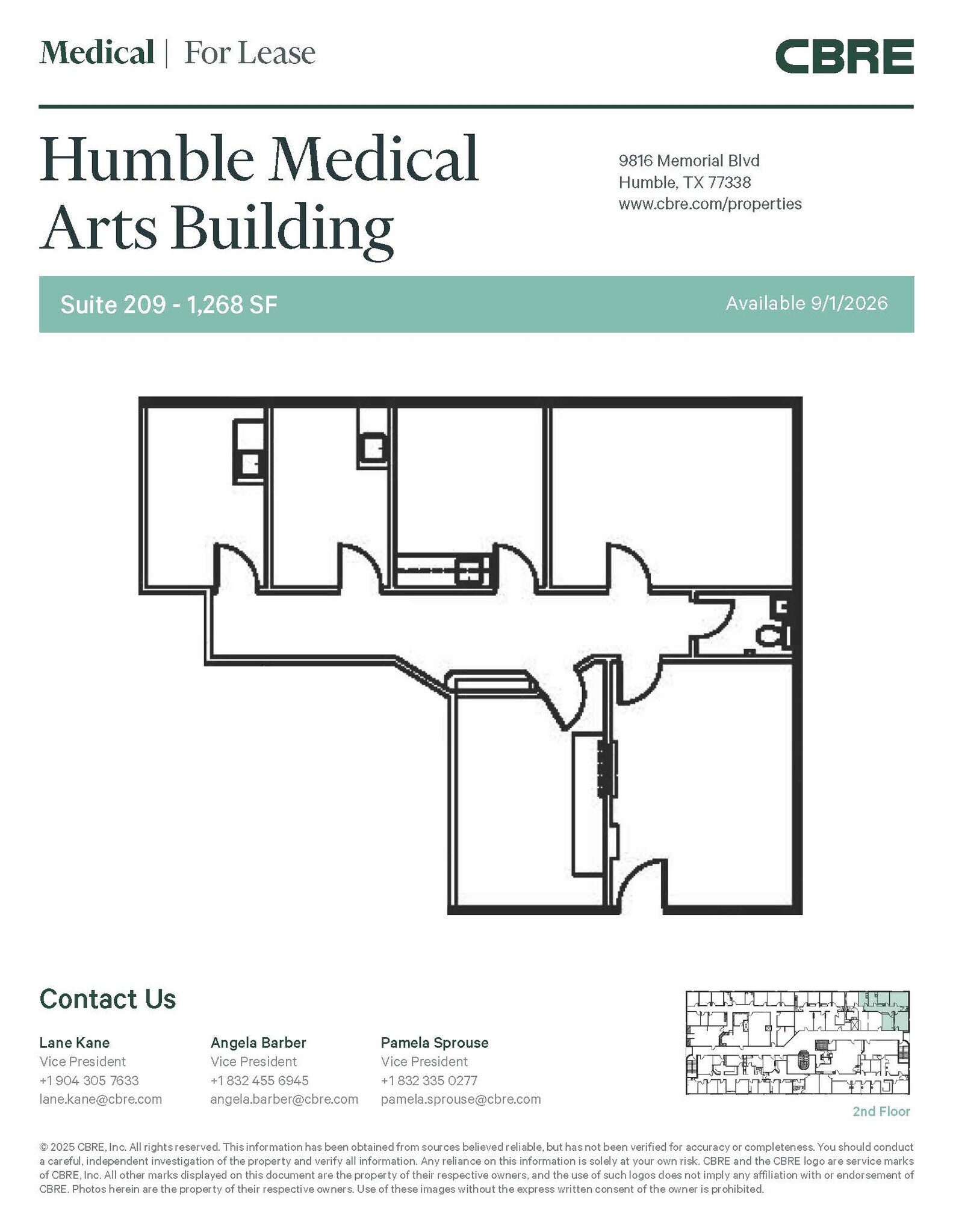 9816 Memorial Blvd, Humble, TX à louer Photo intérieure- Image 1 de 1