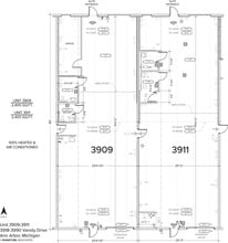3901-3913 Varsity Dr, Ann Arbor, MI for lease Floor Plan- Image 1 of 3