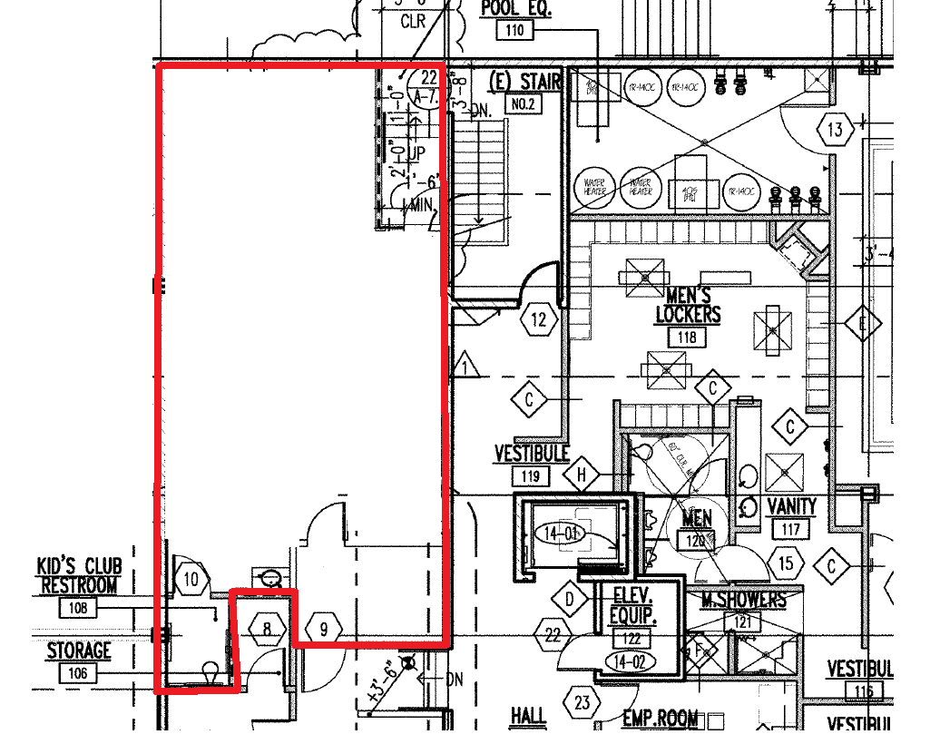 1601 Pacific Coast Hwy, Hermosa Beach, CA à louer Plan d’étage- Image 1 de 5