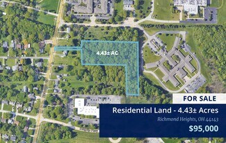 Plus de détails pour 1 Richmond Rd, Richmond Heights, OH - Terrain à vendre