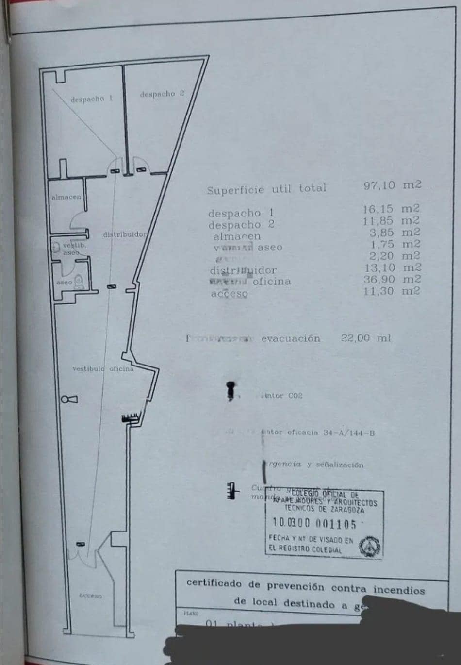 Avenida Compromiso de Caspe, 27, Zaragoza, Zaragoza for sale Floor Plan- Image 1 of 5