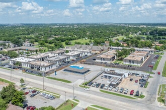 1713 S Memorial Dr, Tulsa, OK - Aerial map view