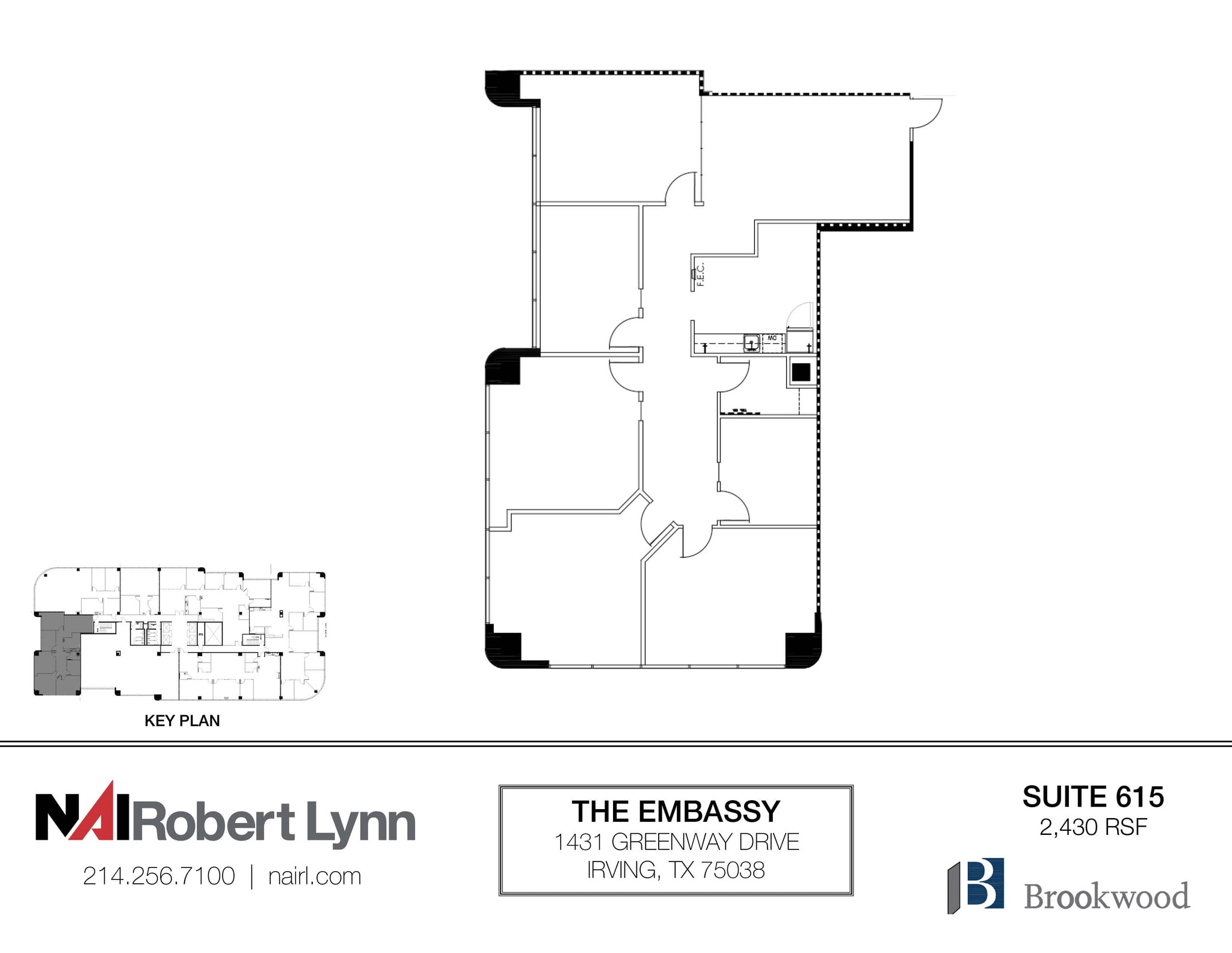 1431 Greenway Dr, Irving, TX for lease Floor Plan- Image 1 of 2