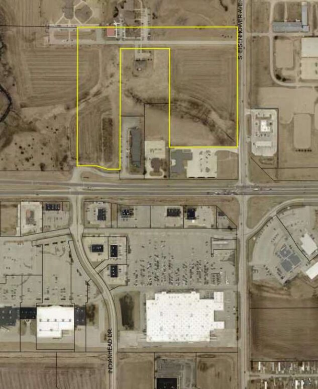 Highway 122 (Bus Hwy 18 Lot 2) 22.6 Acres, Mason City, IA for sale Aerial- Image 1 of 2
