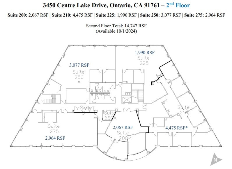 3281 E Guasti Rd, Ontario, CA for lease Floor Plan- Image 1 of 15