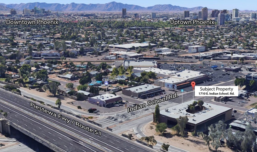 1710 E Indian School Rd, Phoenix, AZ à louer - Photo du bâtiment - Image 2 de 39