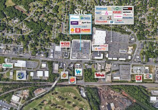 3400-3500 Wilkinson Blvd, Charlotte, NC - Aérien  Vue de la carte