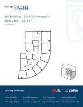 100 S 5th St, Minneapolis, MN for lease Floor Plan- Image 1 of 1