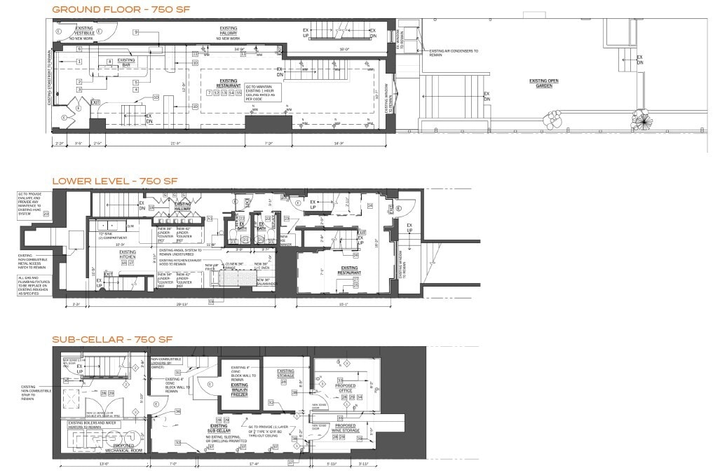 158 8th Ave, New York, NY for lease Floor Plan- Image 1 of 12