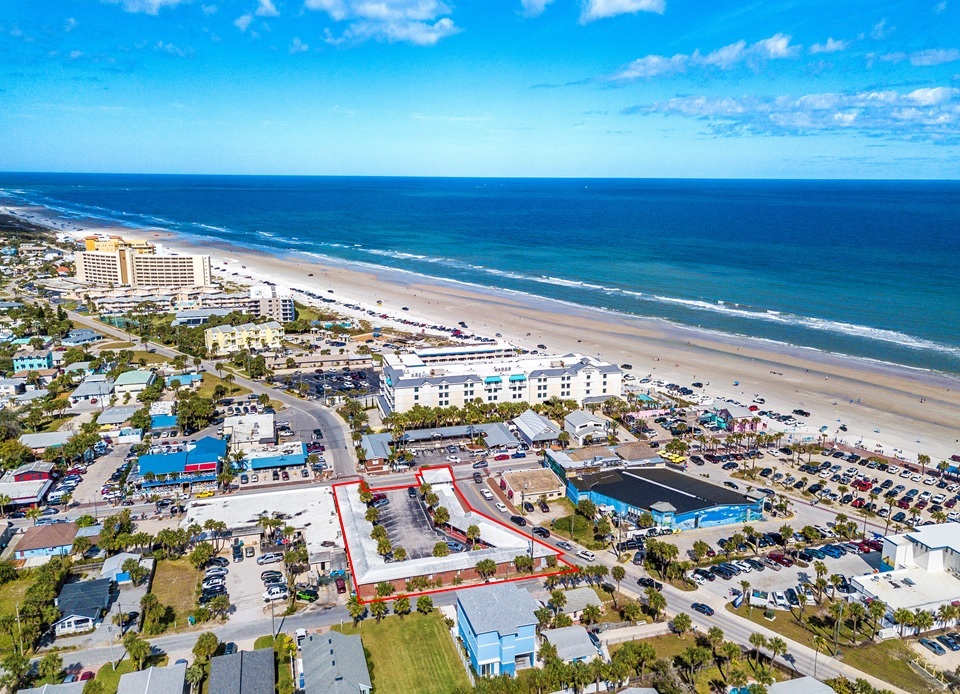 423 Flagler Ave, New Smyrna Beach, FL for sale Aerial- Image 1 of 1