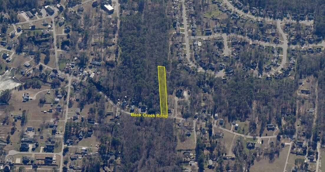 1210 Back Creek Rd, Seaford, VA à vendre Aérien- Image 1 de 4