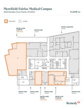 3023 Hamaker Ct, Fairfax, VA for lease Floor Plan- Image 1 of 1