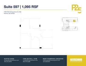 1718-1720 NW Peachtree St, Atlanta, GA à louer Plan de site- Image 1 de 1
