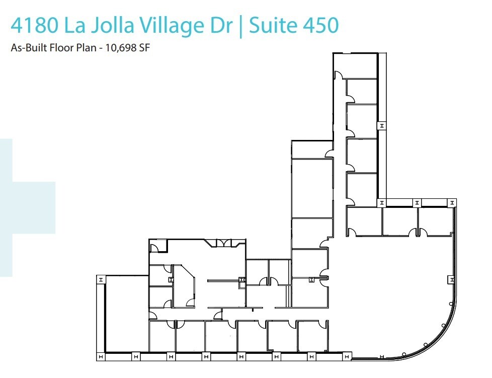 4180 La Jolla Village Dr, La Jolla, CA for lease Floor Plan- Image 1 of 1