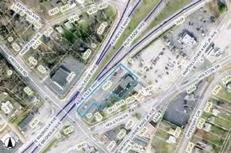 3920 Asheville Hwy, Knoxville, TN - AÉRIEN  Vue de la carte