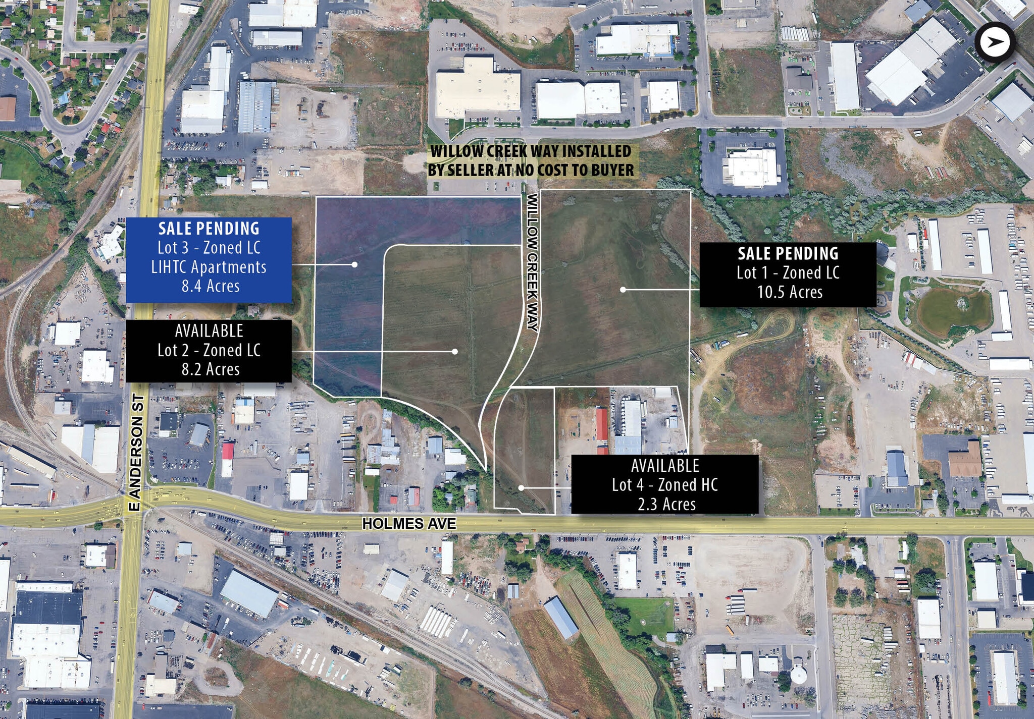 TBD N Holmes Ave, Idaho Falls, ID for sale Building Photo- Image 1 of 6