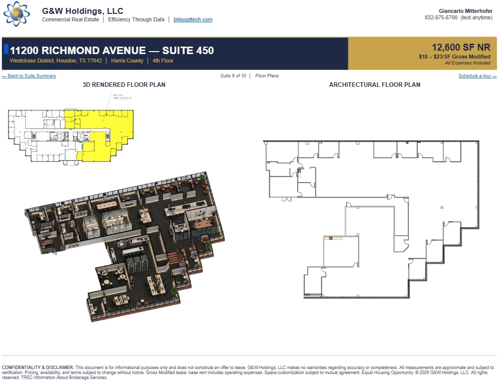 11200 Richmond Ave, Houston, TX for lease Interior Photo- Image 1 of 3