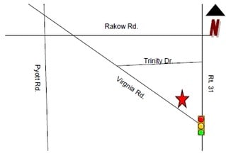 9342-9362 Virginia Rd, Lake In The Hills, IL - Aérien  Vue de la carte